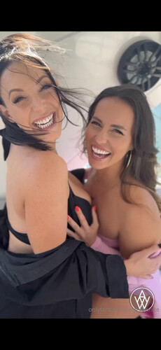 Angela White And Kelsi Monroe – Threesome In Miami With MrLucky